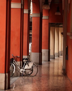 Bologna portico bike