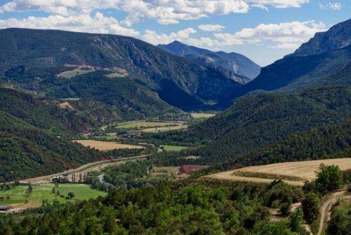 Views of N260 Catalan Pyrenees