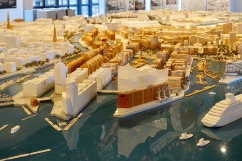 HafenCity model