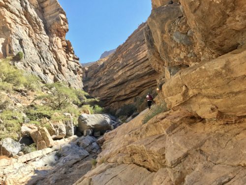 Alila Jabal Akhdar canyon hike