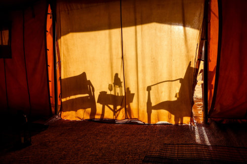 Dar Ahlam tent shadows